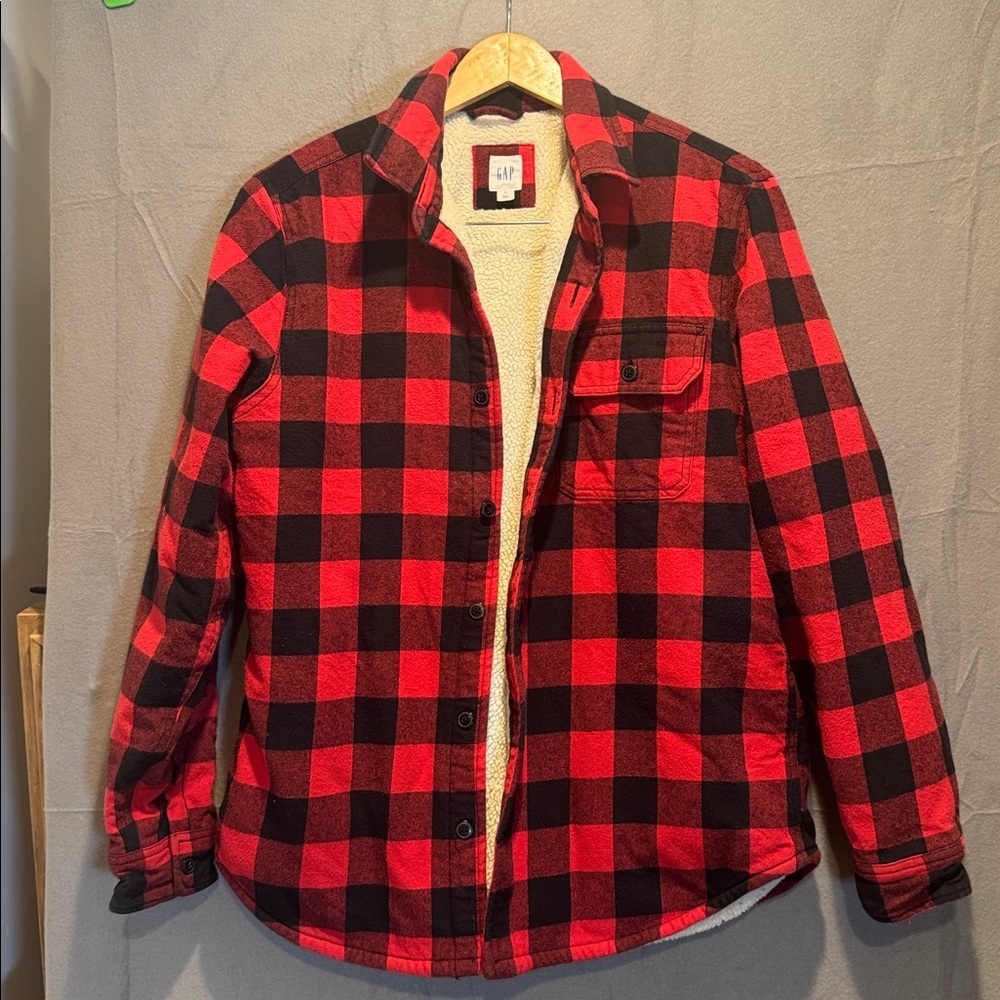 Men’s Sherpa Lined Overshirt